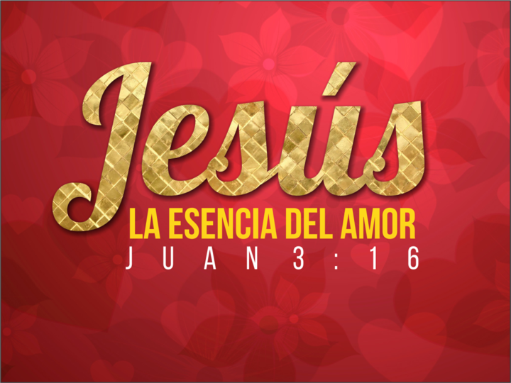 Jesús la esencia del amor