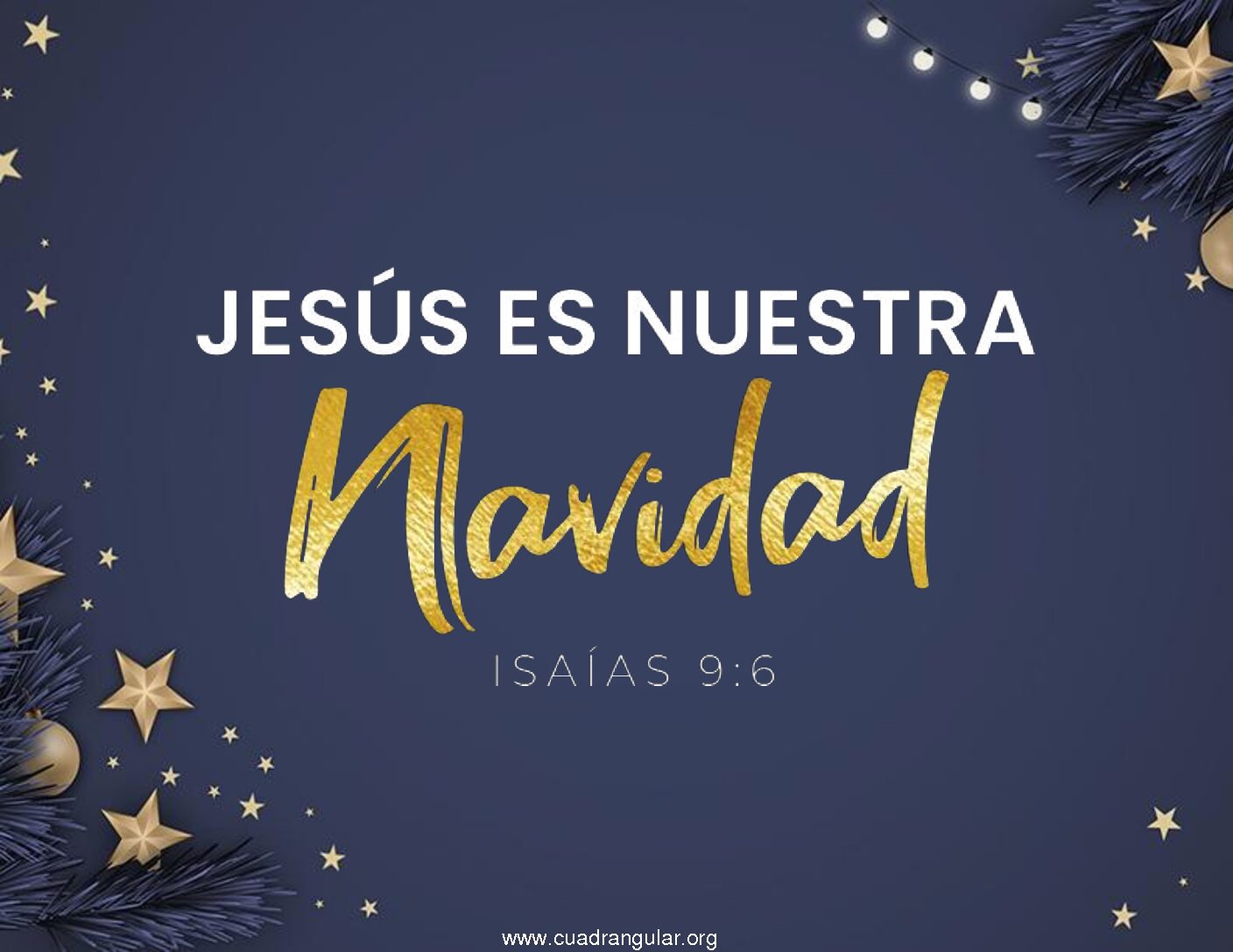 Jesús es nuestra navidad